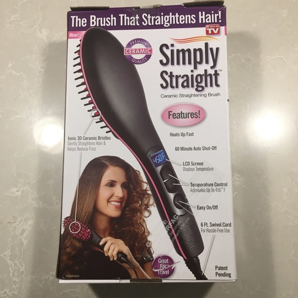 Simply straight ceramic straightening brush - Picture 3 of 3